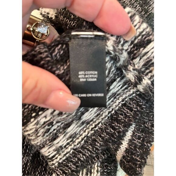 Torrid Black & Gray Open Front Waterfall Long Cardigan Sweater sz 2X - Picture 7 of 8